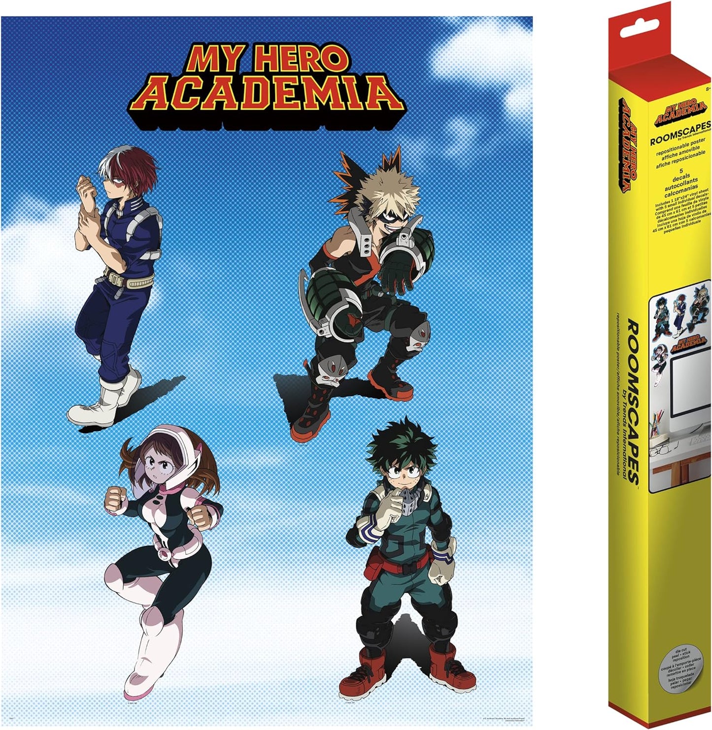 My Hero Academia RoomScapes Wall Decal