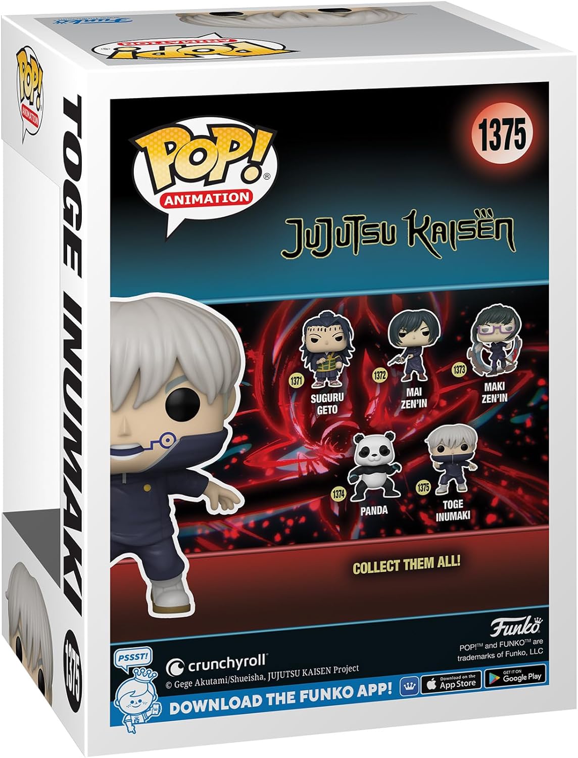 Funko! Pop Animation: Jujutsu Kaisen - Toge Inumaki